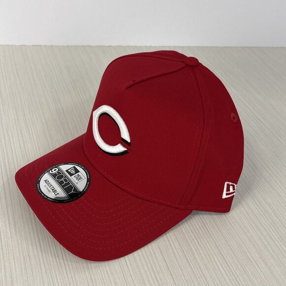 New Era Cincinnati Reds A-Frame 9FORTY Adjustable Snapback Hat Cap Red NEW - Picture 3 of 6